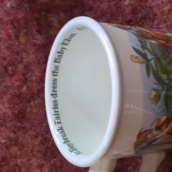 PORTMEIRION* The Enchanted Garden 3pc. Set, mug, plate and bowl. Vintage 1997 - Picture 11 of 13